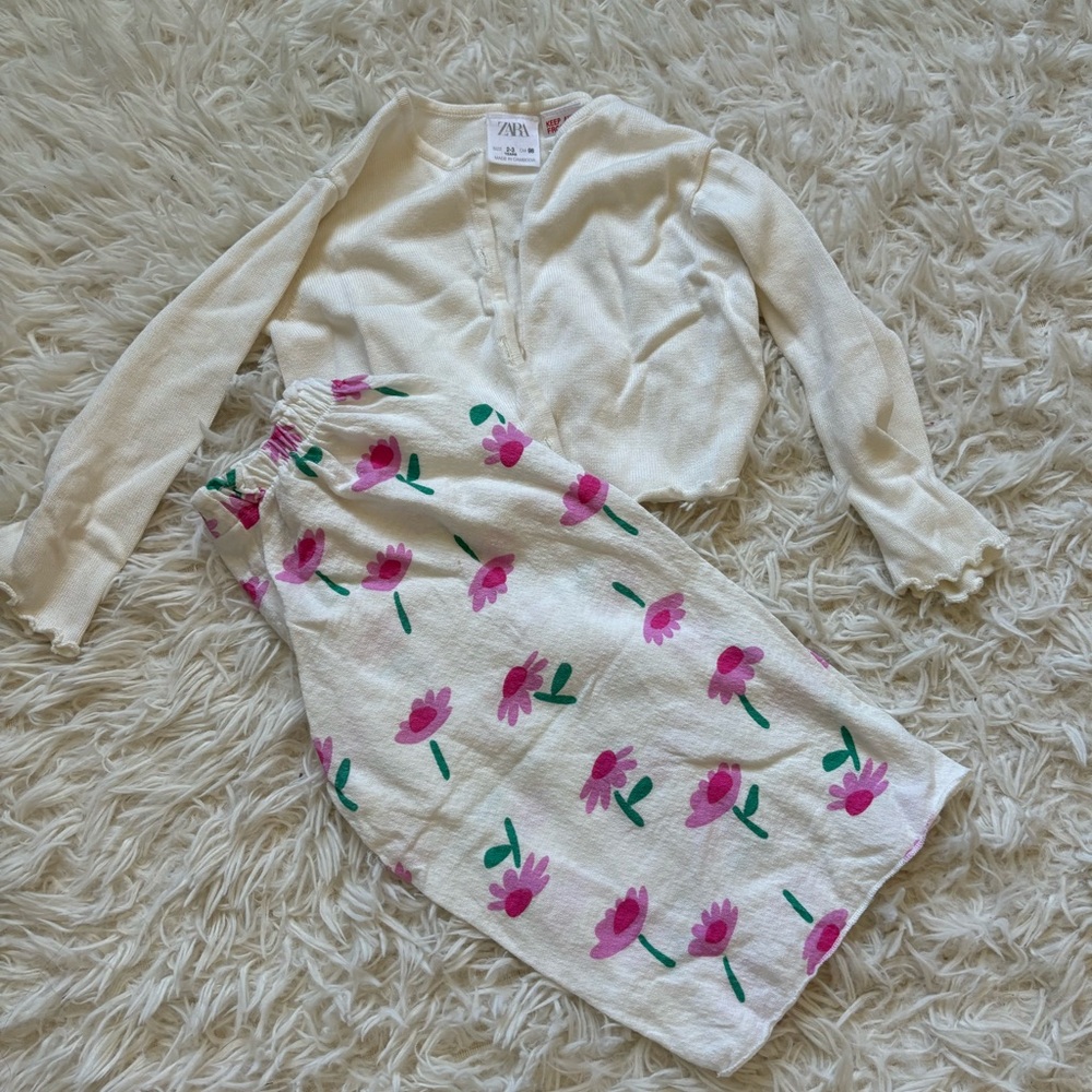 Zara pant and sweater set - toddler size 2-3 or 2T